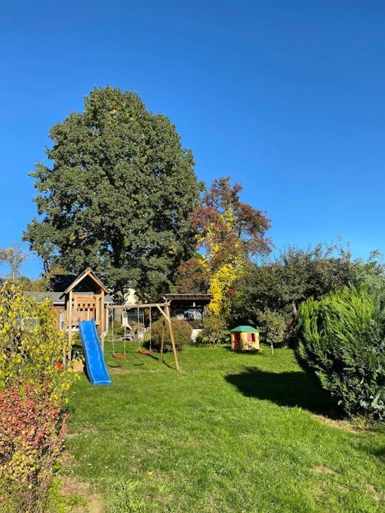 Apartamento Am Balkon Des Erzgebirges Bernsbach Exterior foto