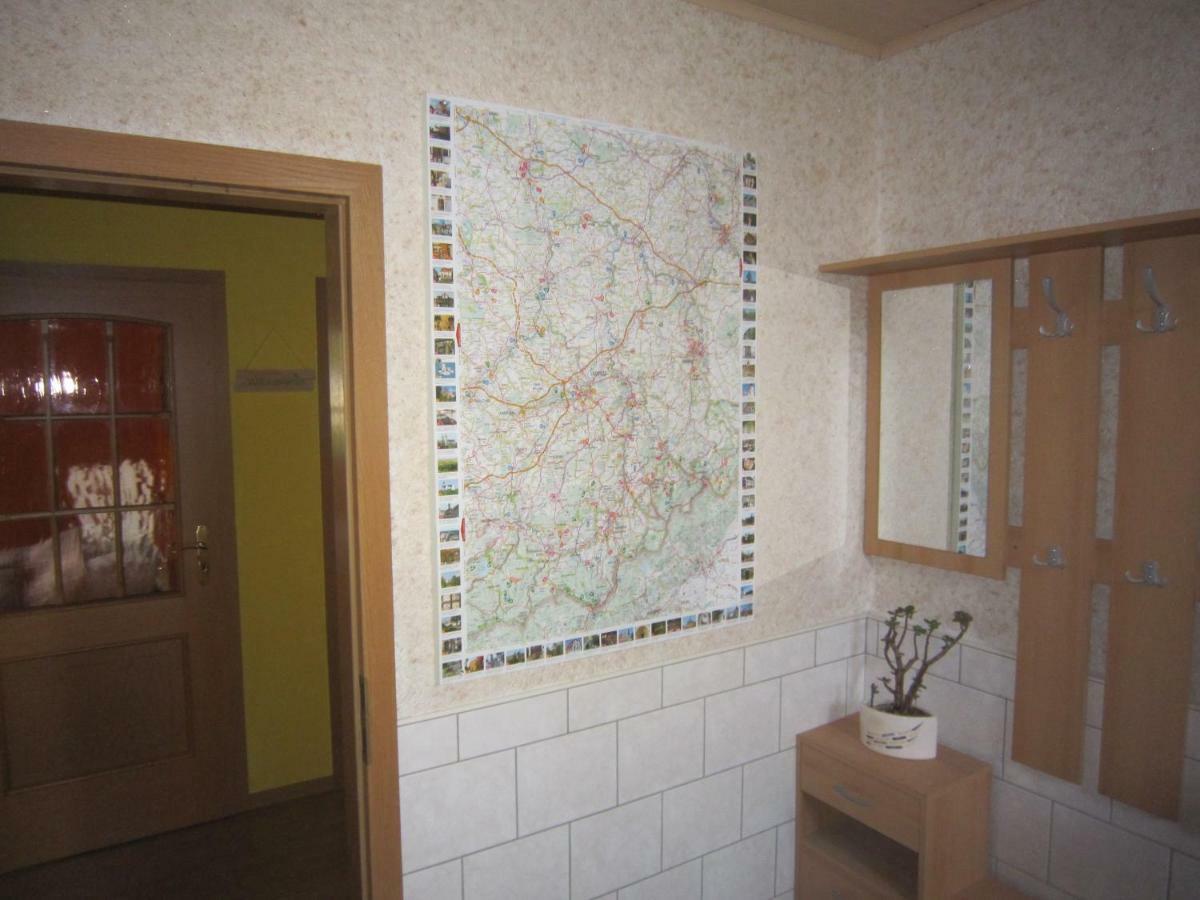 Apartamento Am Balkon Des Erzgebirges Bernsbach Exterior foto